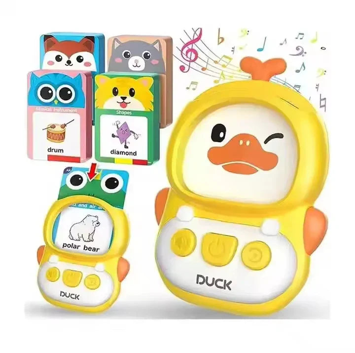HKM-545171 Montessori Educational Talking Flash Card Learning Toy for Children