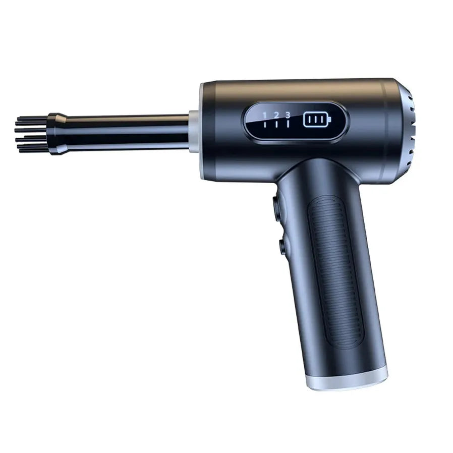 HKM-545235 2-in-1 Smart Jet Turbo Air Blower and Vacuum Cleaner for High-Pressure Cleaning of Cars and Computers
