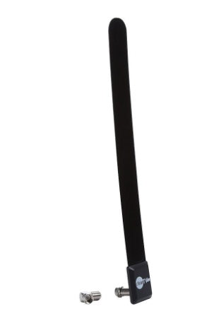 HKM-545363 Digital Indoor HDTV Antenna Receiver - Clear TV Key Satellite Aerial, Black, Fiber Material, Easy Setup