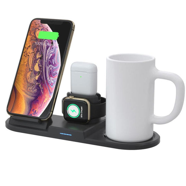 HKM-545363 Fast Wireless Charger with Type-C Interface and 36W Adapter, 2100mA Charging Current