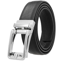 HKM-545363 Men's Size 3.0 Genuine Leather Belt - Classic Design for Everyday Wear