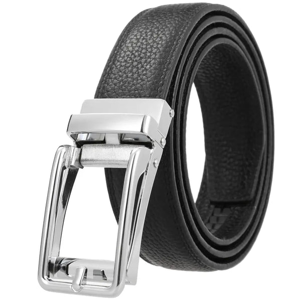 HKM-545363 Men's Size 3.0 Genuine Leather Belt - Classic Design for Everyday Wear