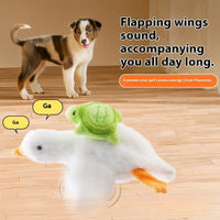 HKM-5455677 Sound Simulation Plush Cat Teaser Toy with USB Charging