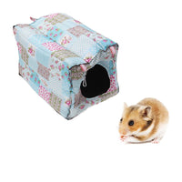 HKM-5456061 Warm Sleeping Nest for Small Pets - Ideal for Chinchillas, Guinea Pigs, and Birds (25x25x22cm)