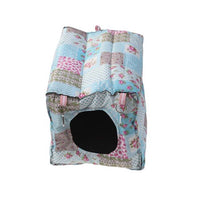 HKM-5456061 Warm Sleeping Nest for Small Pets - Ideal for Chinchillas, Guinea Pigs, and Birds (25x25x22cm)