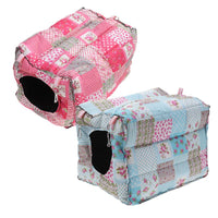 HKM-5456061 Warm Sleeping Nest for Small Pets - Ideal for Chinchillas, Guinea Pigs, and Birds (25x25x22cm)