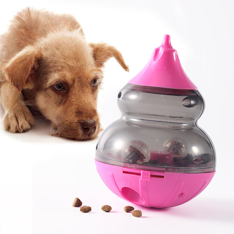 HKM-5459261 Cat Food Dispensing Spinning Tumbler Toy for Dogs and Cats