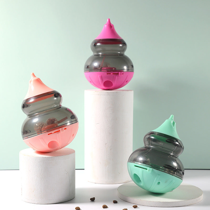 HKM-5459261 Cat Food Dispensing Spinning Tumbler Toy for Dogs and Cats