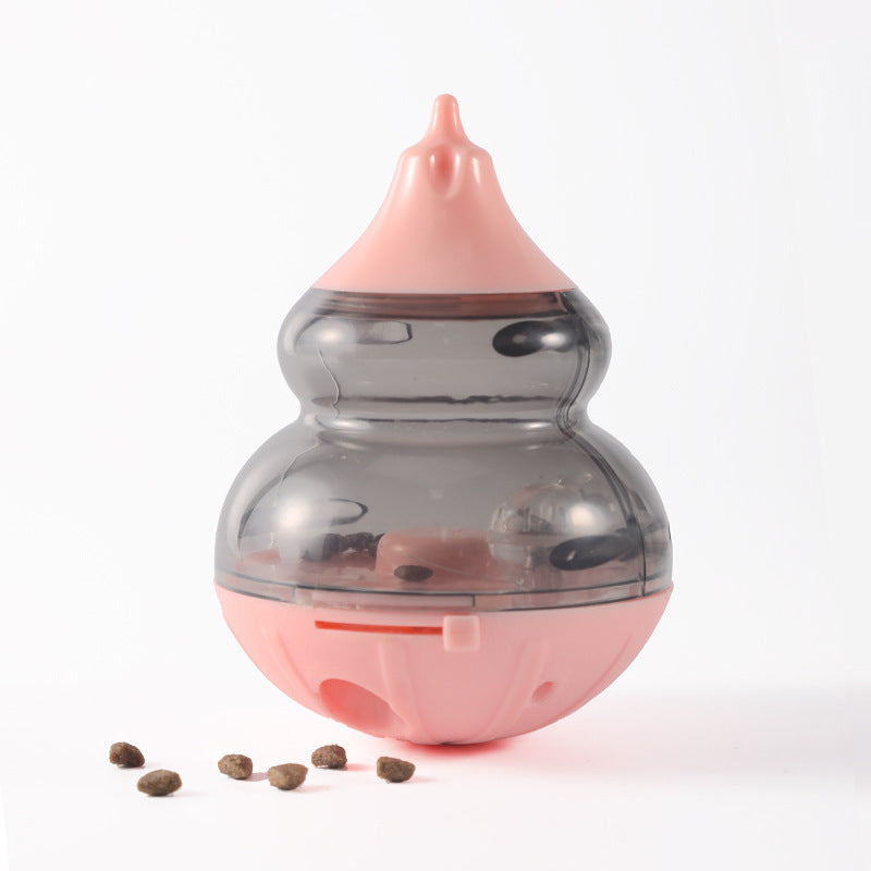 HKM-5459261 Cat Food Dispensing Spinning Tumbler Toy for Dogs and Cats