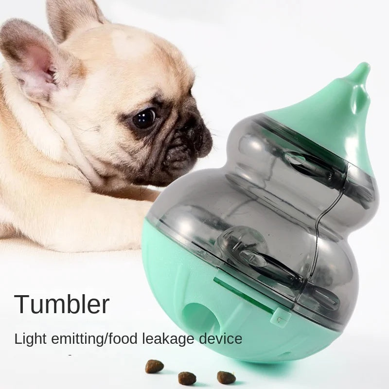 HKM-5459261 Cat Food Dispensing Spinning Tumbler Toy for Dogs and Cats