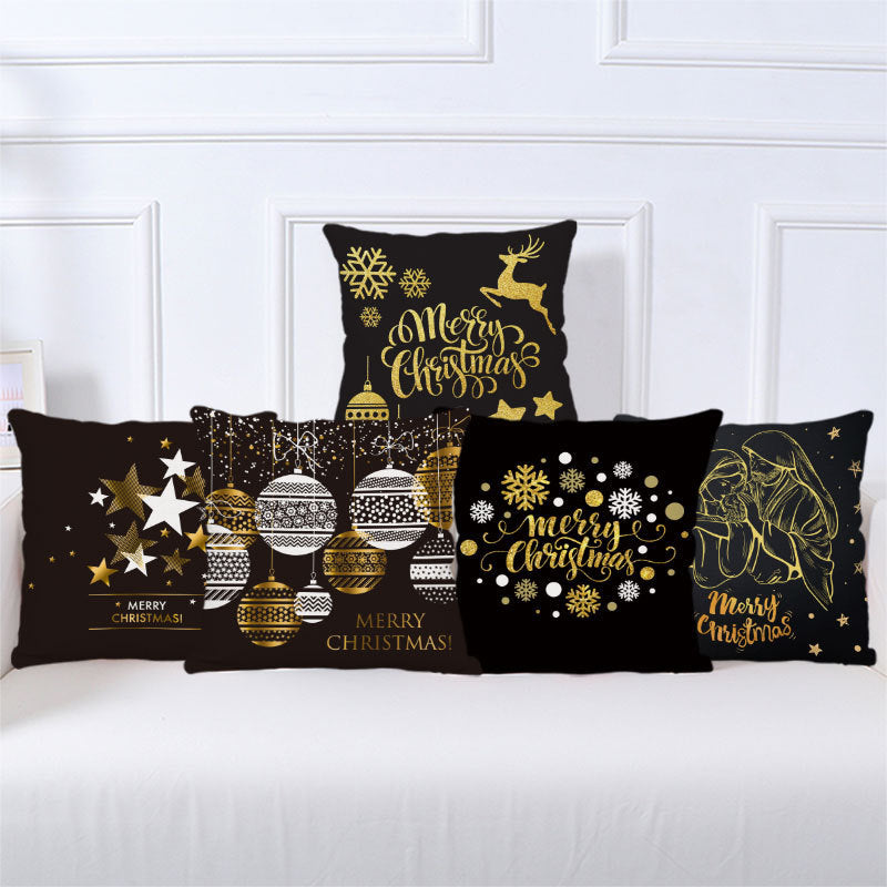 HKM-545939 Christmas Cartoon Anime Digital Printed Pillowcase – Various Colors and Fabrics