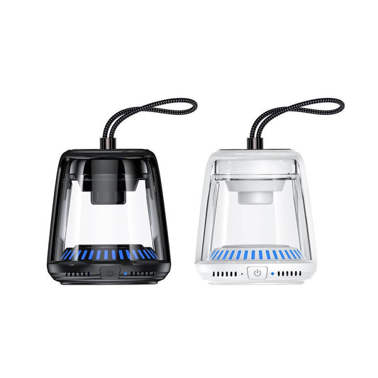 HKM-546131 Transparent Waterproof Mini Bluetooth Speaker with TWS Interconnection - Compact Outdoor Audio Solution