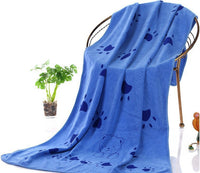 HKM-5461437 Super Absorbent Microfiber Nano Dog Bath Towel - Soft, Washable, 140x70 cm