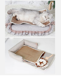 HKM-5461821 Pet Nest Sniffing Pad for Dogs - Anti Choking Energy Release & Slow Feeding Training Toy, Available in Star Moon and Brown, Sizes S & L