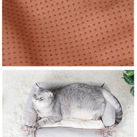 HKM-5461821 Pet Nest Sniffing Pad for Dogs - Anti Choking Energy Release & Slow Feeding Training Toy, Available in Star Moon and Brown, Sizes S & L