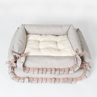 HKM-5461821 Pet Nest Sniffing Pad for Dogs - Anti Choking Energy Release & Slow Feeding Training Toy, Available in Star Moon and Brown, Sizes S & L