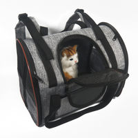 HKM-546323 Pet Carrier Basket for Dogs and Cats - Multi-Functional Travel & Storage Solution