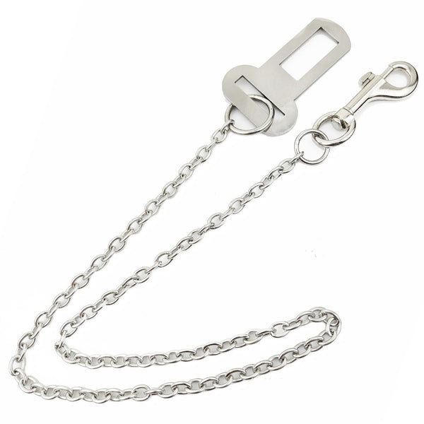HKM-5464381 Stainless Steel Small Chain Dog Safety Restraint for Car Travel