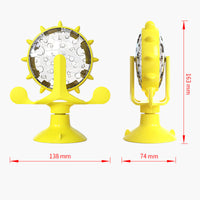 HKM-5465533 Multi-Functional Cat Toy with Food Leakage and 360¡ã Rotating Design