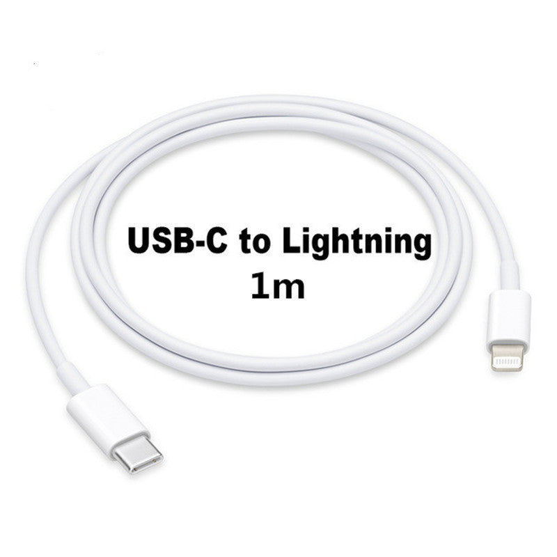 HKM-546707 20W USB-C Power Adapter with 1 Meter Fast Charging Cable - European Standard Travel Charger