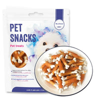 HKM-5467581 Chicken-Wrapped Milk Bones for Dogs, 400g Pack - Natural Ingredients and Nutritional Snack