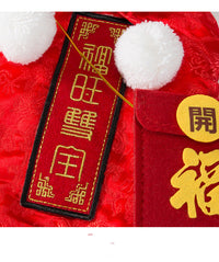 HKM-5468093 New Year Festive Two-Legged Pet Clothing for Small Dogs and Cats