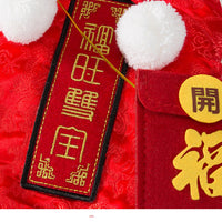 HKM-5468093 New Year Festive Two-Legged Pet Clothing for Small Dogs and Cats