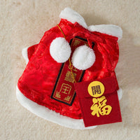 HKM-5468093 New Year Festive Two-Legged Pet Clothing for Small Dogs and Cats