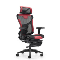 HKM-546899 Ergonomic Gaming Chair with Massage Function and Swivel Base - Mid Back PU Leather Design