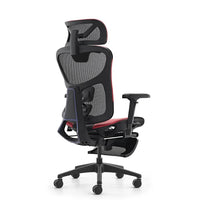 HKM-546899 Ergonomic Gaming Chair with Massage Function and Swivel Base - Mid Back PU Leather Design