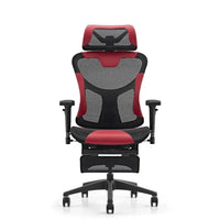 HKM-546899 Ergonomic Gaming Chair with Massage Function and Swivel Base - Mid Back PU Leather Design