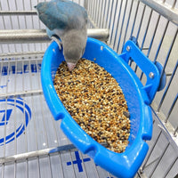HKM-546899 Multifunctional Bird Bath Feeder with Rattan Balls and Extra Accessories