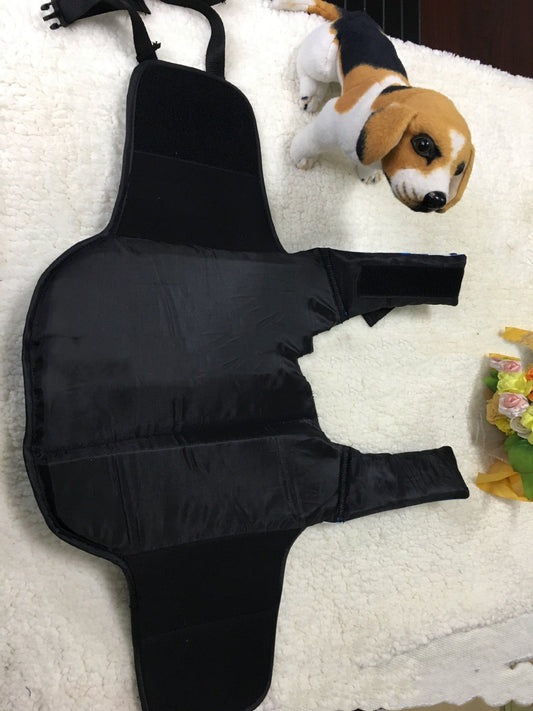 HKM-5469885 Stylish Outdoor Dog Life Jacket for Training and Swimming - Available in Blue and Red