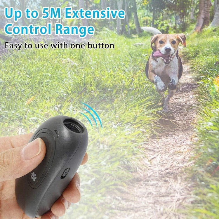 HKM-5470781 Ultrasonic Handheld Dog Training Device for Bark Control and Behavior Modification