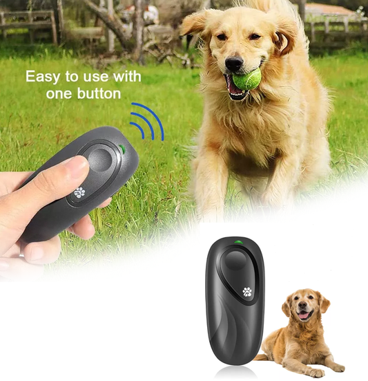 HKM-5470781 Ultrasonic Handheld Dog Training Device for Bark Control and Behavior Modification