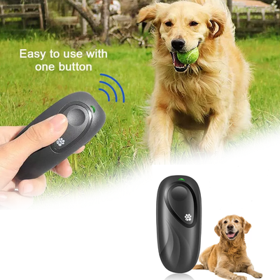 HKM-5470781 Ultrasonic Handheld Dog Training Device for Bark Control and Behavior Modification