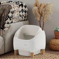 HKM-547091 Automatic Smart Cat Litter Box with Odor Control and Fresh Air Purification