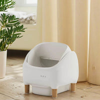 HKM-547091 Automatic Smart Cat Litter Box with Odor Control and Fresh Air Purification