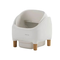HKM-547091 Automatic Smart Cat Litter Box with Odor Control and Fresh Air Purification