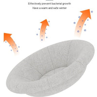 HKM-5471549 Cozy Four Seasons Wooden Cat Nest for Winter Comfort