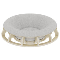 HKM-5471549 Cozy Four Seasons Wooden Cat Nest for Winter Comfort