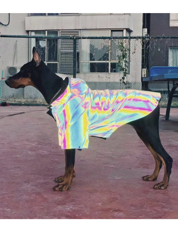 HKM-5471677 Reflective Microcrystalline Dog Apparel - Waterproof, Windproof, Wear-Resistant, Size S-4XL