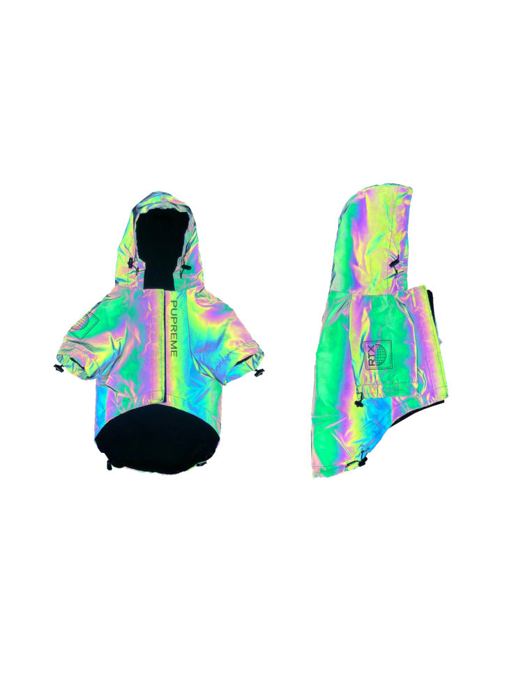 HKM-5471677 Reflective Microcrystalline Dog Apparel - Waterproof, Windproof, Wear-Resistant, Size S-4XL