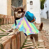 HKM-5471677 Reflective Microcrystalline Dog Apparel - Waterproof, Windproof, Wear-Resistant, Size S-4XL