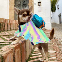 HKM-5471677 Reflective Microcrystalline Dog Apparel - Waterproof, Windproof, Wear-Resistant, Size S-4XL