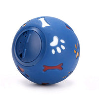HKM-547411 Pet Toy Bite Dog Leaking Puzzle Ball Size Multicolor Optional Milky Rubber Ball