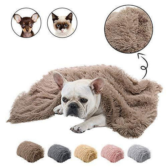 HKM-547475 Cozy Double-Sided Plush Pet Mat Blanket for Small to Large Pets