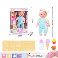 HKM-547475 Lifelike Reborn Baby Doll in Soft Vinyl and Silicone for Children Ages 0-14 Years