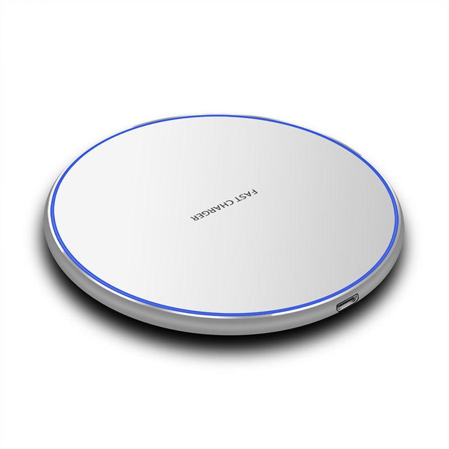 HKM-547667 15W Fast Wireless Charger, Type-C Charging Base, Black & White Options