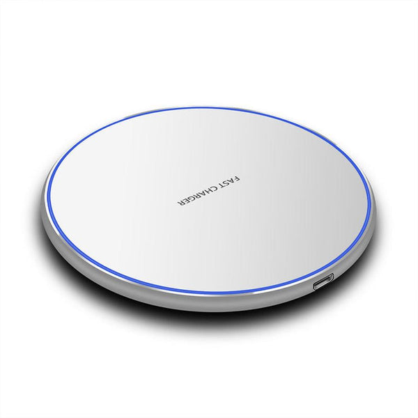 HKM-547667 15W Fast Wireless Charger, Type-C Charging Base, Black & White Options